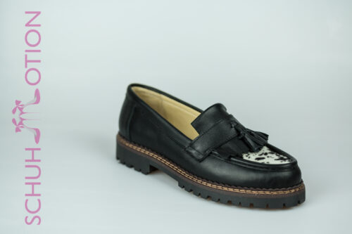 Schuhmotion Loafers schwarz troddeln 1